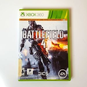 XBOX 360 Game Battlefield 4 - 2 Discs Cleaned & Tested